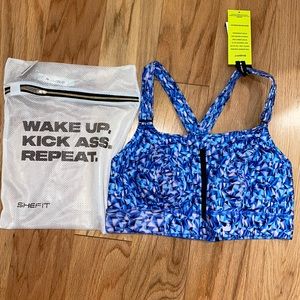 NWT SheFit 2LUXE ultimate sports bra